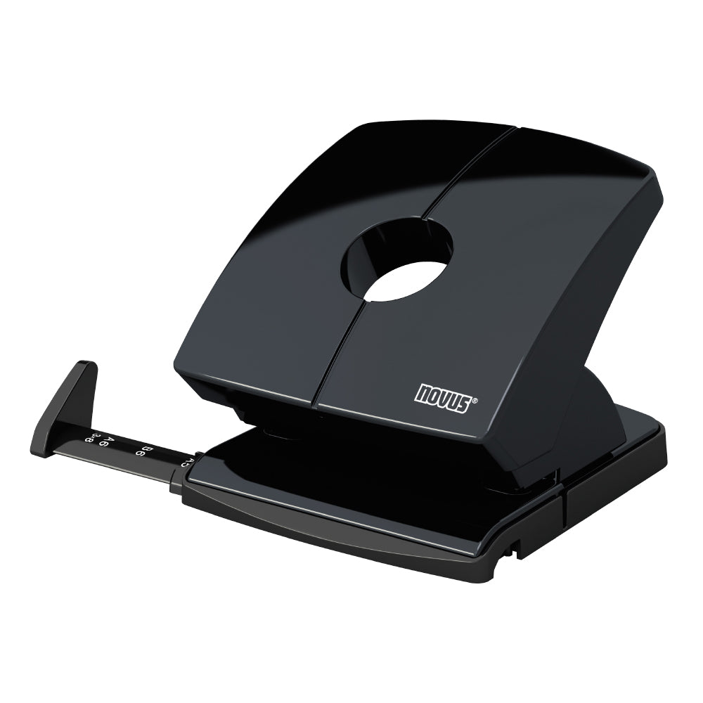 Perforator Novus B230, 30 coli, negru Perforator Novus B230, 30 coli, negru